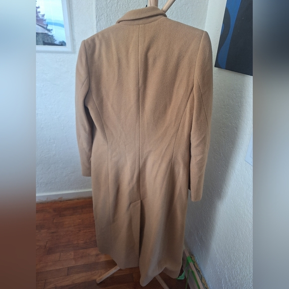 Ralph Lauren Tan Wool Overcoat for Men - Picture 4 of 4